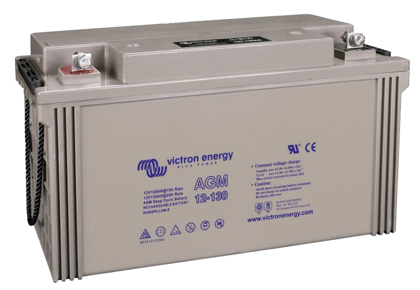 NPP AMP NPD12-120Ah Deep Cycle AGM Battery (2-Pack) – 12V 120Ah For Solar, RV & Marine