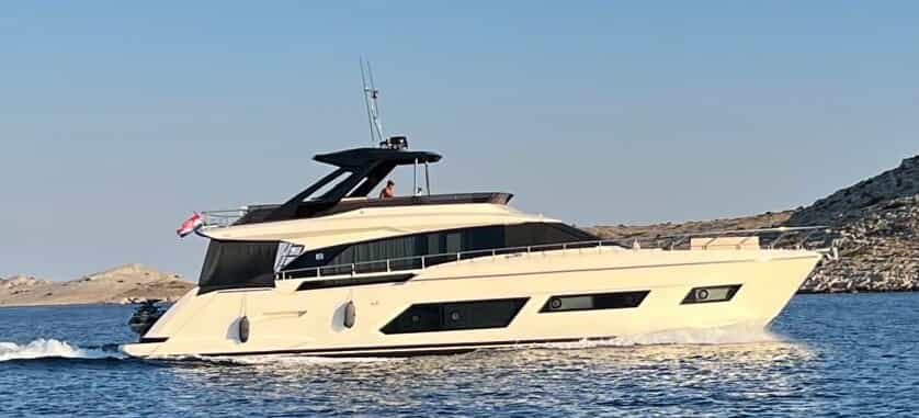 Ferretti 670 2021 Croatia 1