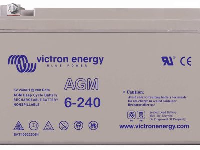 6V/240Ah AGM Deep Cycle Battery 1