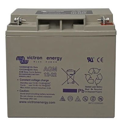 12V/22Ah AGM Deep Cycle Battery 1