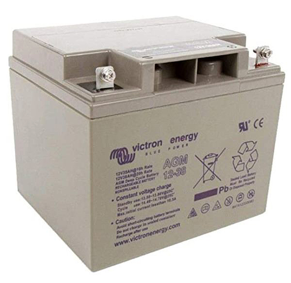 12V/38Ah AGM Deep Cycle Battery 1