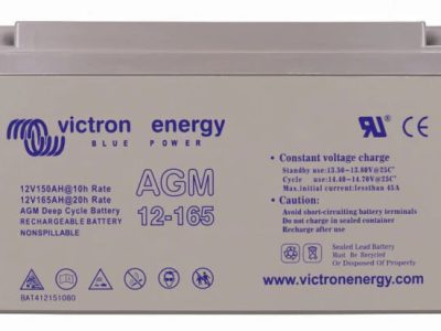 12V/165Ah AGM Deep Cycle Battery 1