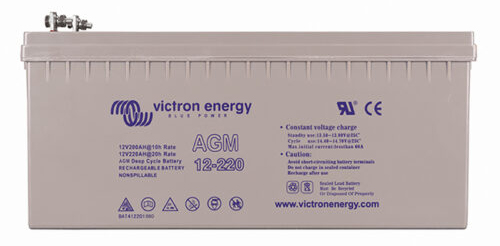 12V/220Ah AGM Deep Cycle Battery 1