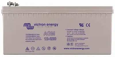 12V/220Ah AGM Deep Cycle Batt. (M8)