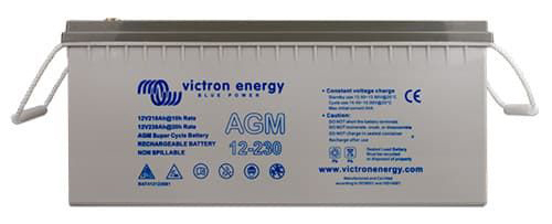 12V/230Ah AGM Super Cycle Batt. (M8) 1