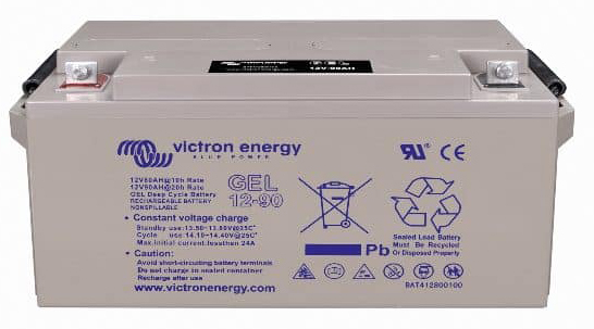 12V/90Ah Gel Deep Cycle Battery 1