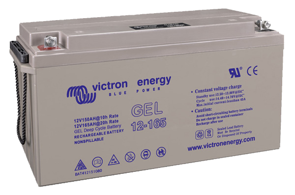 12V/165Ah Gel Deep Cycle Battery 1