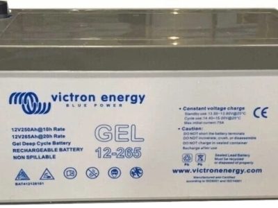 12V/265Ah Gel Deep Cycle Batt. (M8)